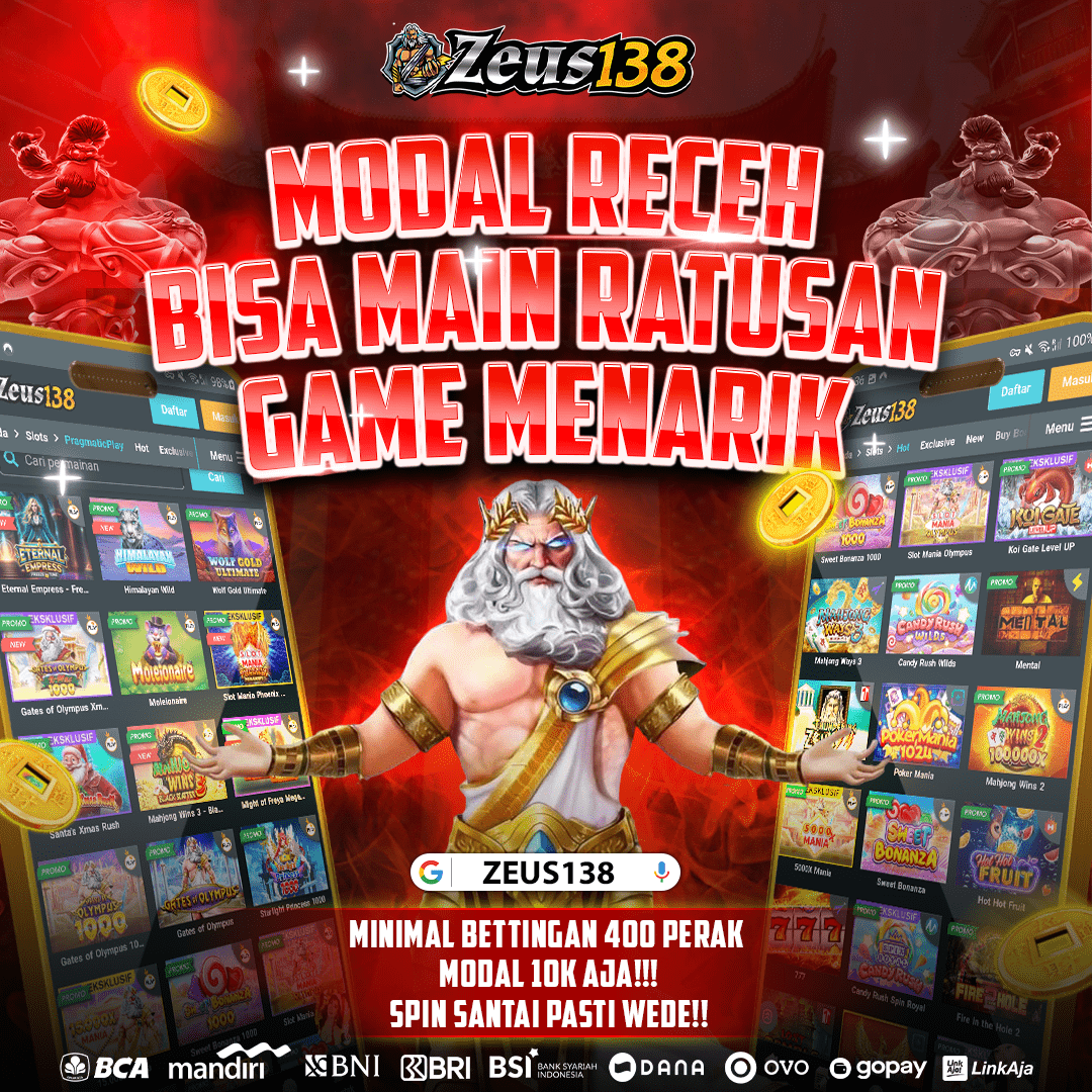 Zeus138: Situs Slot Online Link Resmi Terbaru 2024