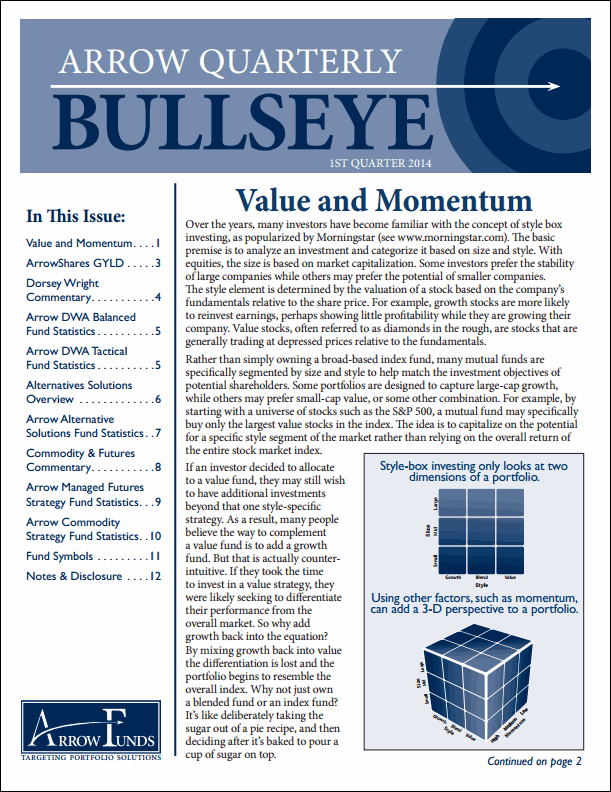 arrow Momentum as a Complement to Value